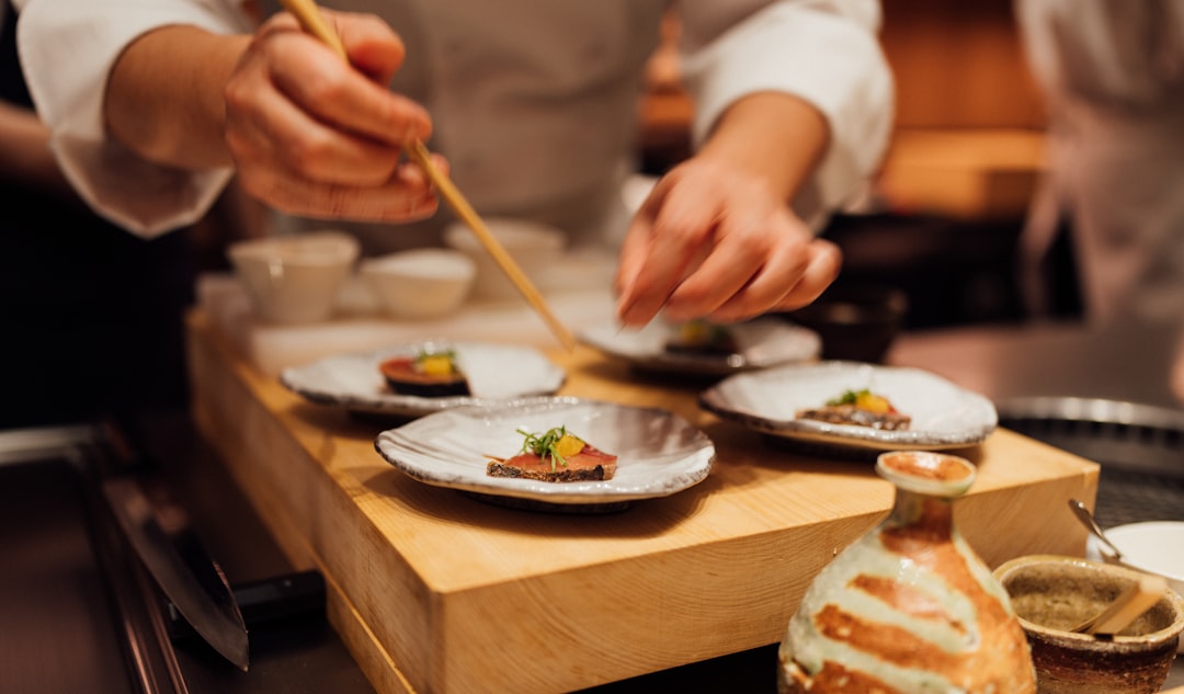 Japanese chef at Okinawa restaurant