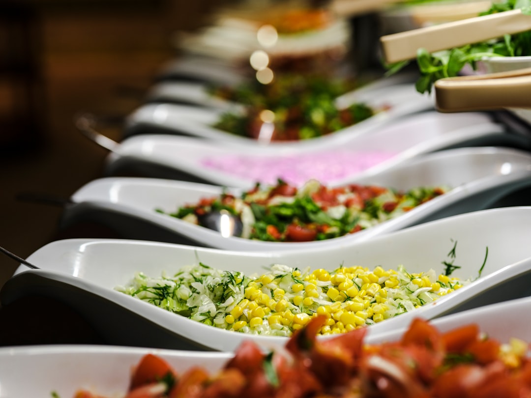 International buffet spread at RISE Restaurant MBS