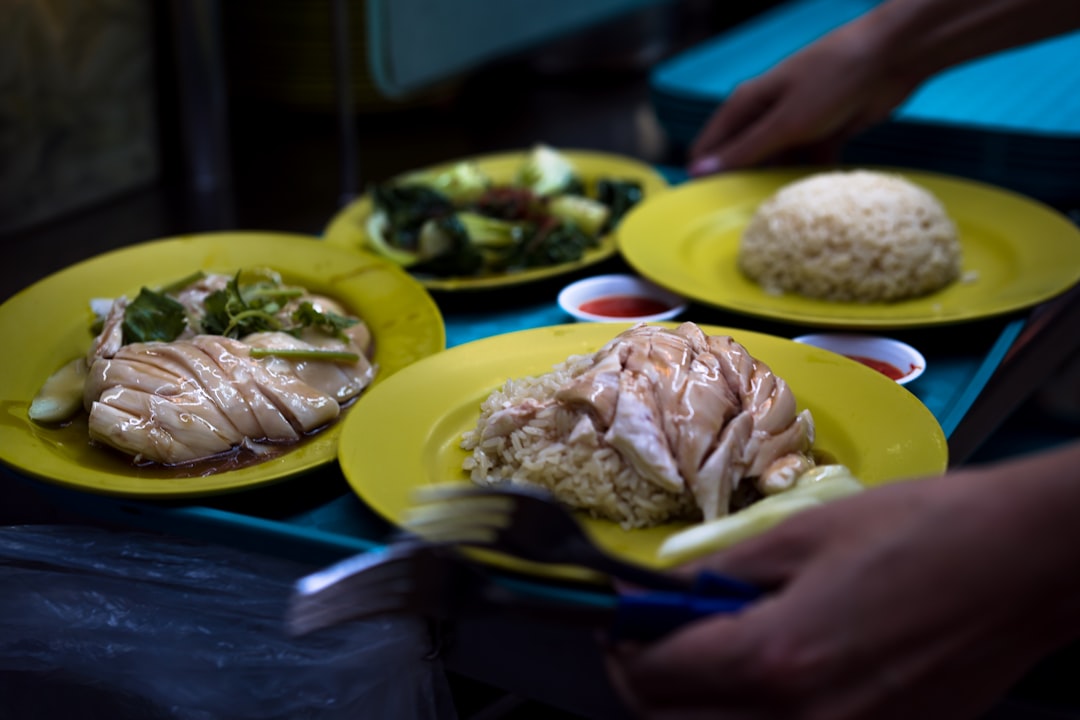 Editorial food photography showcasing Singapore cuisine