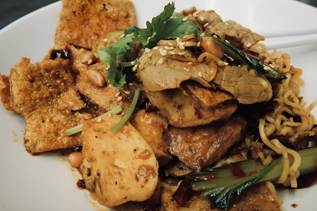 Kway chap hawker dish