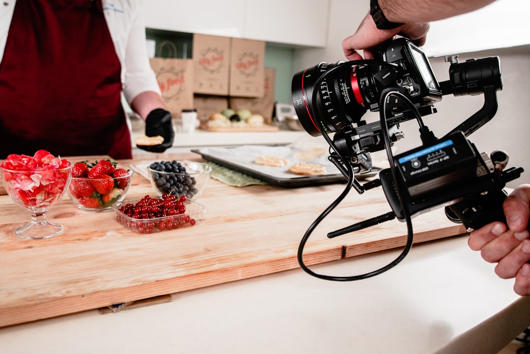 Video production filming food documentary